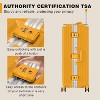 Luupatchy Business Aluminum Frame Zipperless Checked Luggage Hard Shell Suitcase with TSA Lock - 2 of 4