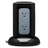 Tripp Lite Protect It!® 1,800-Joules Surge Protector Tower, 6 Outlets with 4 USB Ports, 8-Ft. Cord, TLP606UCTOWER in Black - 2 of 4