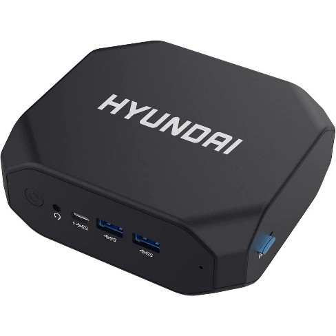 Borgerskab Geografi Final Hyundai Mini Pc, Windows 10 Pro, Intel Core-i3, 8gb Ram, 256gb M.2 Ssd, 2  Hdmi Ports, Supports 2.5" Sata Ssd Slot, Vesa Mount Included, Ac Wifi :  Target