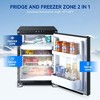 45L RV Refrigerator,APP Control,Refrigeration range (-4℉-46℉),3 levels((H/M/L)) of battery protection, mini fridge for camping, picnics, road trips - 2 of 4
