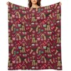 DSANE Airedale Terrier Christmas Christmas Throw Blanket Soft Fleece Christmas Blanket Cozy Flannel Throw for Couch Bed - 2 of 4