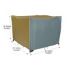 Covers&All Curved Outdoor Couch Cover, 1000D Waterproof, UV-Resistant Patio Furniture Cover - 2 of 4