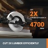 Worx WX526L.9 20V Power Share 6.5" Cordless Circular Saw (Tool Only) - 3 of 4