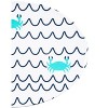 Beachcombers Crab Wave Melamine Platter - 3 of 4