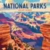 TF Publishing 13.5"x14.5" 2026 National Parks-Art Wall Calendar - 2 of 4