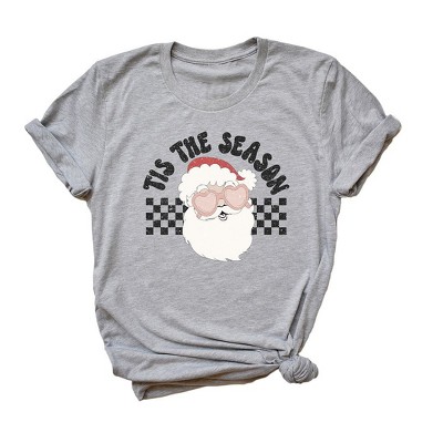 Simply Sage Market Women's Tis The Season Santa Short Sleeve Graphic Tee