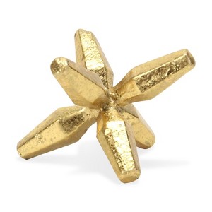 Cheung's Calix Geometric Cast Iron Jack - Gold - 1 of 4