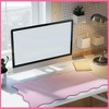 Craze Ventures Pink Scalloped Desk Mat - 4 of 4