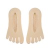 Unique Bargains Women's Nylon Breathable Split Toe Compression Socks Non-Slip 6 Pairs - 4 of 4
