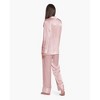 Mommesilk Piped Silk Pajamas Set for Women - 4 of 4
