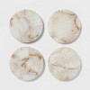 4pk Stone Salt Agate Coasters - Threshold™ - image 3 of 3