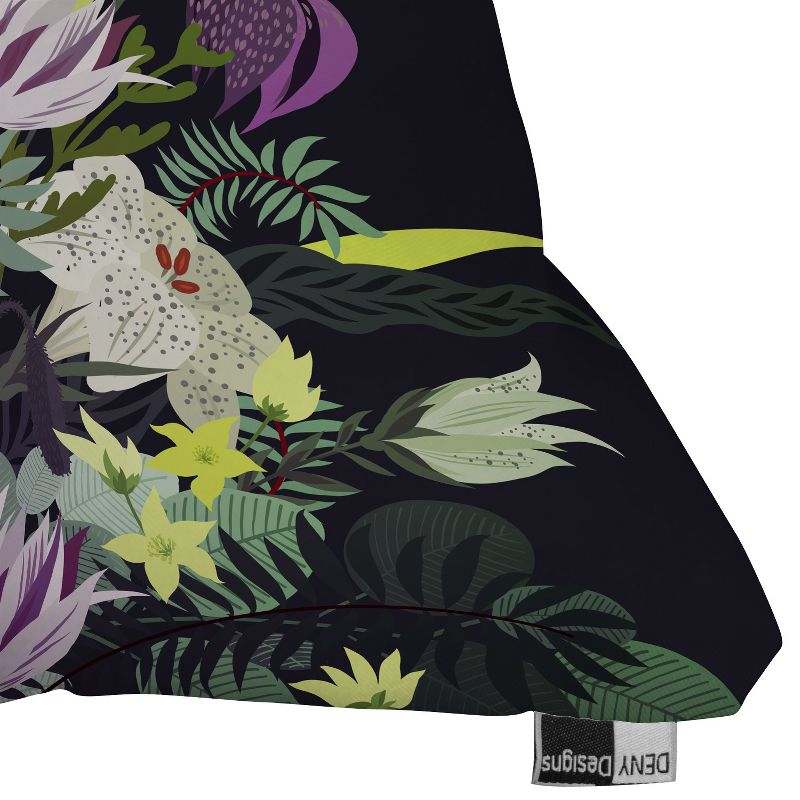 18''x18'' Iveta Abolina Viola Garden Throw Pillow Purple - Deny Designs, 3 of 6