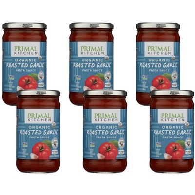Primal Kitchen Organic Roasted Garlic Pasta Sauce - Case of 6/24 oz