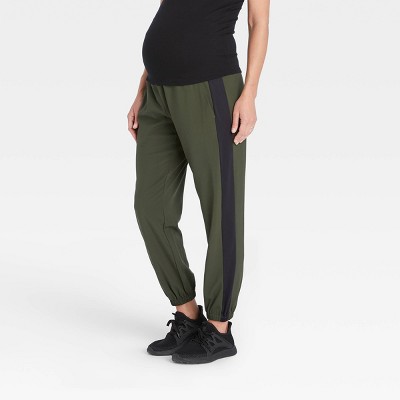 over belly maternity joggers