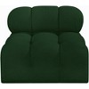 Meridian Furniture,Ames Boucle Fabric Armless - 4 of 4
