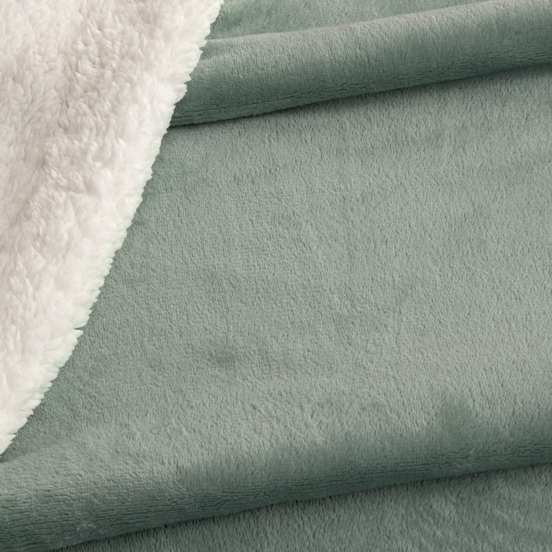 Velvet Plush Soft Fleece Reversible Throw, Warm and Comfortable Bed Blanket - Great Bay Home, 2 of 8