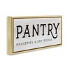 Stupell Industries Rustic Pantry Groceries Sign, 25" x 11" - 3 of 4