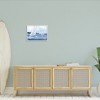 Stupell Industries White Sailboats Coasting Ocean Waters Blue Tide, 20" x 16" - 2 of 4