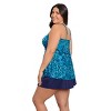 Trimshaper Women's Lily Sweetheart Tankini Swimsuit - 2 of 3