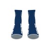 NFL Indianapolis Colts Around the Bend Quarter Socks: Cushioned Heel & Toe, Adult Large - 2 of 3