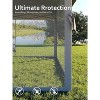 13x13FT Pop Up Gazebo with Mosquito Netting, Outdoor Canopy Tent with Waterproof UV-Resistant Double Roof, Heavy Duty Shelter - 4 of 4