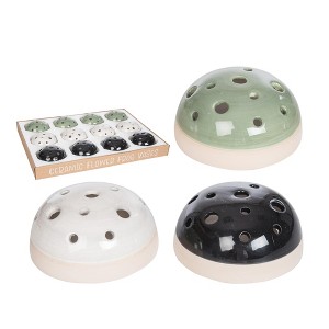Transpac Ceramic Frog Vase Set of 12 in Display Home Decorations Spring - 1 of 1