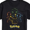 Men's - Pokémon - Group Outline Short Sleeve Graphic T-Shirt - 2 of 4