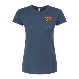 Women's - Marvel - X-Men Character Logos Fitted Graphic T-Shirt - 1 of 3