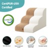 PetSafe Curved Dog Stairs – Foam Ramp for Small Pets, Non-Slip Ladder for Bed & Sofa with Waterproof Cover - 4 of 4