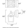Maxim Lighting Cast 1 - Light Wall Light in  Black - 2 of 2