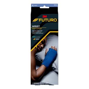 Futuro Energizing Wrist Support, Moderate Stabilizing Support, Right Hand,  Large/X-Large, Black 