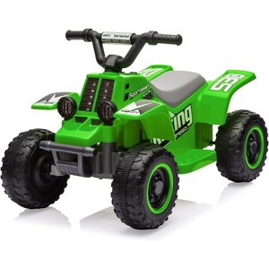 ATV for Kids, 6V Battery Powered Toddler 4 Wheeler w/Music, Light, 1.5mph Max Speed, Kids ATV 4 Wheeler 3+ Years - 1 of 4