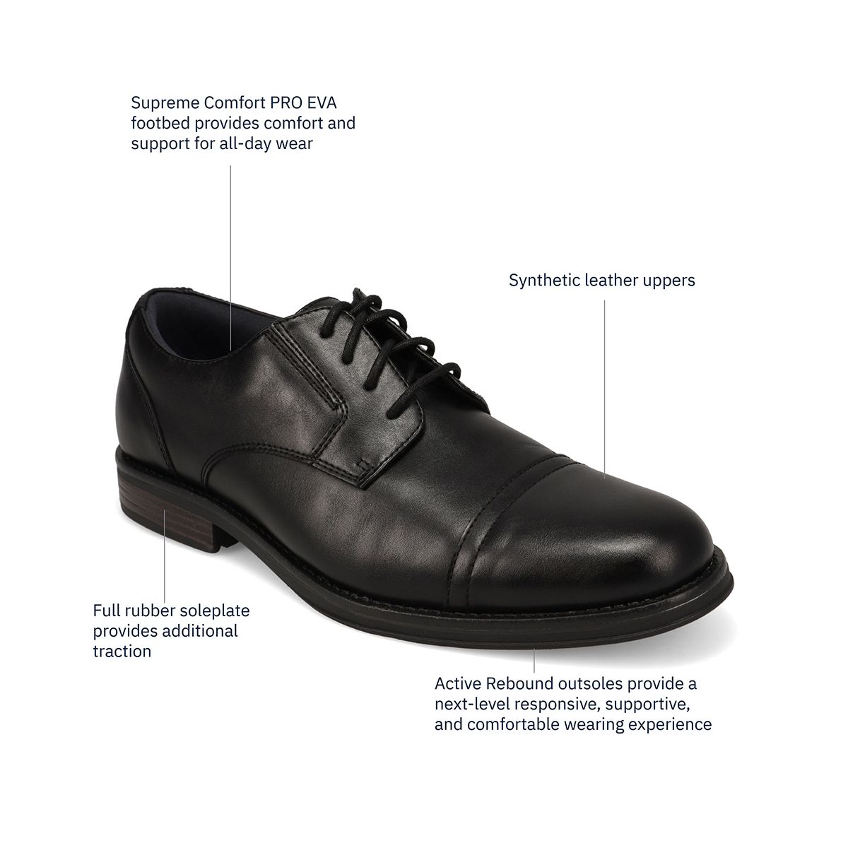 Dockers Mens Belvedere Polished Dress Oxford - thumbnail 8