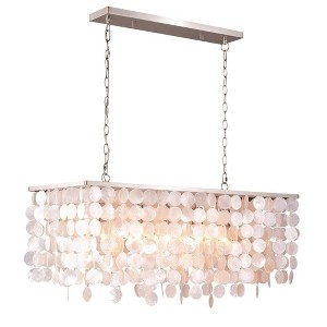 Vaxcel Elsa 5 - Light Pendant in  Satin Nickel - 1 of 4