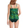 Lands' End Women's Scoop Neck Tiered Tankini Swimsuit Top - 2 of 3