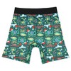 National Lampoon's Christmas Vacation Boxer Briefs AOP Men's Underwear Green - 3 of 4