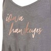 NCAA Iowa Hawkeyes Women's Gray Tank Top - 3 of 3