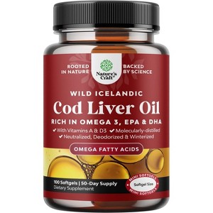 Organic Irish Sea Moss Capsules, Superfood Blend for Immune Support, Heart Health, Fertility, Joint Health & Thyroid Support, Nature's Craft - 1 of 4