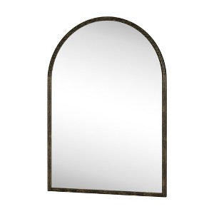 PexFix Vintage Arched Iron Framed Decorative Wall Mirror Set of 2 - 1 of 4