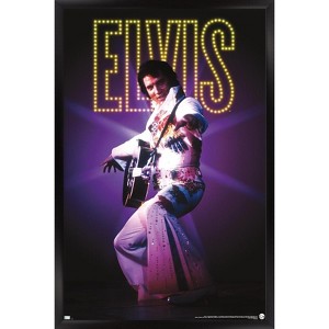 Trends International Elvis Presley - Suit Framed Wall Poster Prints - 1 of 4