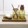 Moda at Home Vaso Glass Soap Dispenser with Acacia - 3 of 3