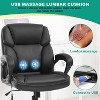 FDW Big and Tall Office Chair Comfortable Chair Computer Chair, Black - 3 of 4