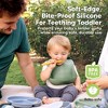 3-Pack Prep Baby Spoons, Silicone Baby Utensils for Self Feeding 6-24 Months, All Stages Baby Feeding Set, BLW Toddler Spoons - 4 of 4