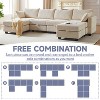 NicBex Modular Sectional Sofa Corduroy Fabric Upholstered U-Shaped Sectional Sofa with Storage Ottoman for Living Room,Apartment - 4 of 4
