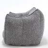 NicBex Memory Foam Bean Bag Sofa with Ultra Plush & Tufted, Cozy Chair Single/2 Seat Sofa for Dorm, Apartment or Living Room - 4 of 4