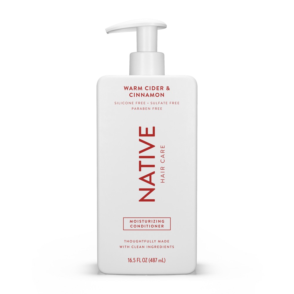 Photos - Hair Product Native Warm Cider Cinnamon Moisturizing Conditioner - 16.5 fl oz 