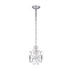 Elegant Lighting Karter Collection Pendant D9.5 H12.2 Lt:3 Chrome Finish - 3 of 4