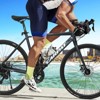 VisioGear 700Cx28 Road Bike, 16-Speed, Suitable for Men and Women, Ideal for High-Intensity Riding, Dark Blue, 68"*18"*37.5" - 4 of 4