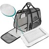 PetAmi Airline Approved Pet Carrier for Cat Dog, Soft Sided Travel Supplies Accessories, Ventilated Carrying Bag Kitten Puppy - 4 of 4
