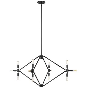 Large Twelve Light Chandelier - 1 of 1